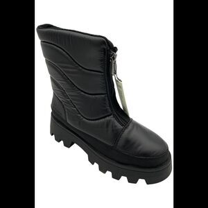 Cougar Women's Waterproof Front-Zip Mid Boots Savvy Black - Medium